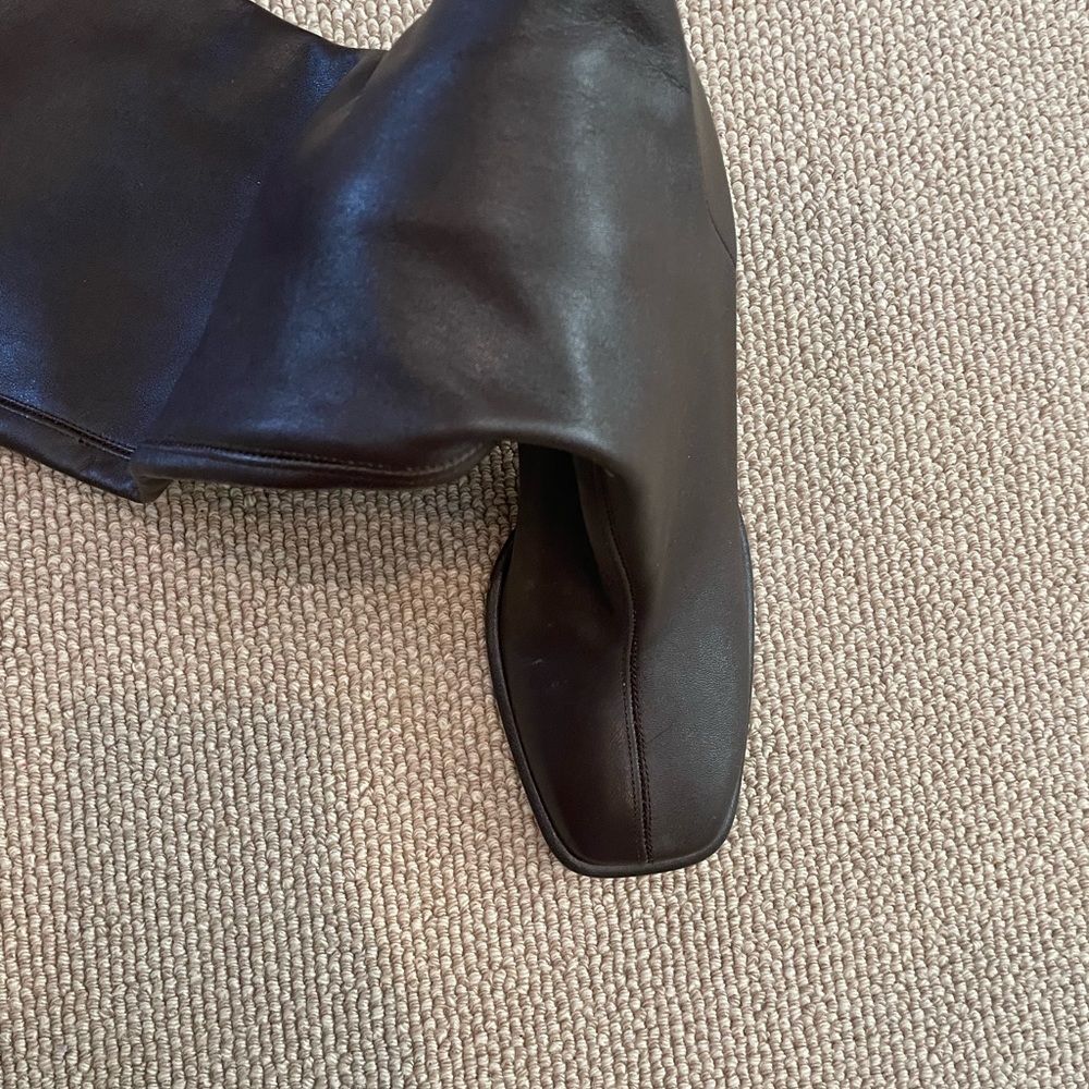 Zara high brown boots